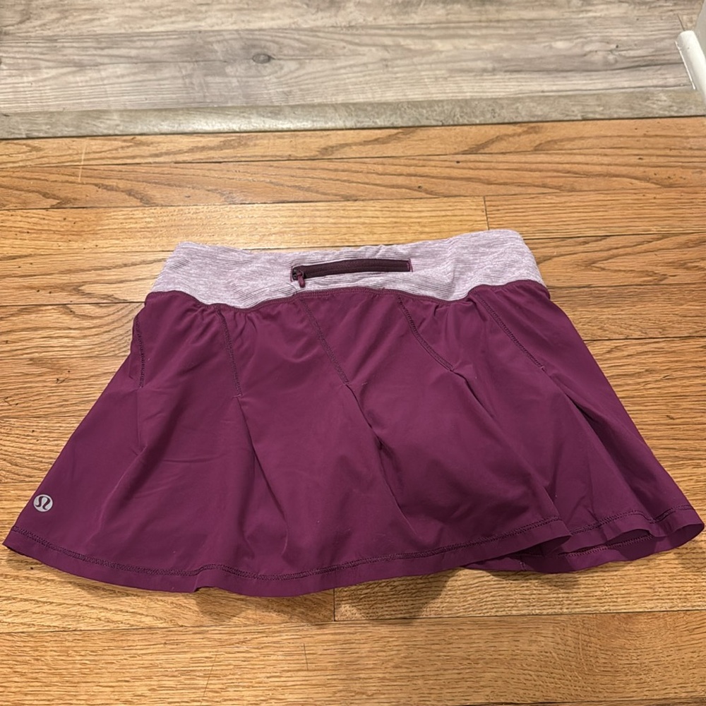Lululemon Take Flight purple tennis skirt - Picture 3 of 6